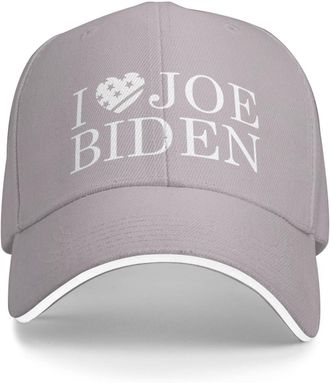 Generic Baseball Hat I Love Joe Biden,Pro Biden Trucker Hat Fashion Peak Cap Adjustable Sport Hat for Office Climbing Running