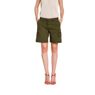 Mason's Chile Cargo Bermuda - Dames - Korte Broeken - Groen - S - Katoen - Korte Broeken