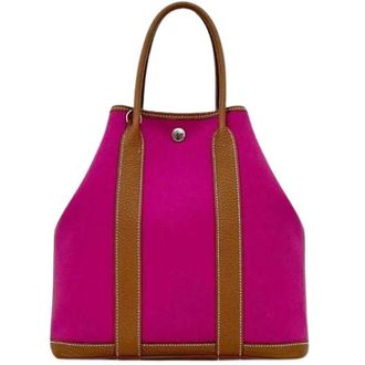 Herm&egrave;s Bolso Tote Pre-owned Vintage - Pre-owned - Mujer - Rosa - ONE SIZE