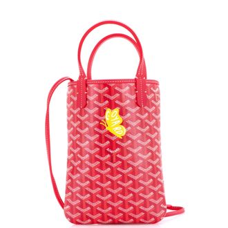 Goyard Poitiers Tote Printed Coated Canvas and Printed Canvas Mini