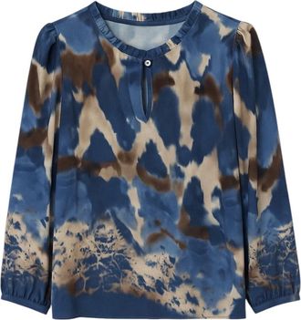 2-Biz Dames, Blouses & Shirts, Veelkleurig, Maat: M