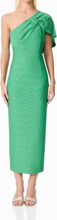 Elliatt Theodara Midi Dress In Green