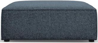 BLOOMINGLOFT Grosser Design Sitzpouf Ardenal 102 x 80 cm, Chenille-Bezug