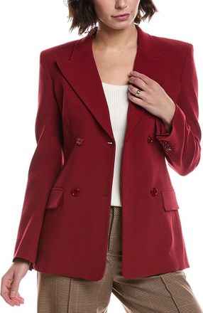 Michael Kors Pebble Wool & Silk-Blend Jacket
