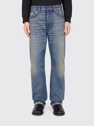 Haikure Jeans Achilles wide leg in denim candeggiato