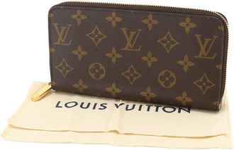 Louis Vuitton Monogram Rose Ballerine Monogram Long Wallet (Bi-Fold) (Pre-Owned)