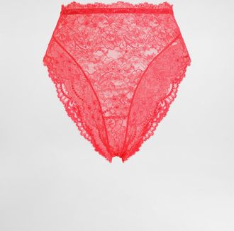 Dolce & Gabbana Slip Alto - Woman Underwear Red 1