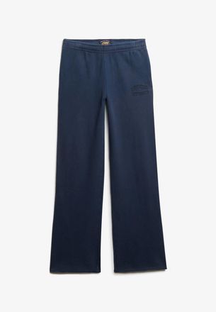 Superdry Sweathose SUPERDRY ATHLETIC TONAL EMB WL JGER, Damen, Gr. XS, N-Gr, blau (richest navy), Sweatware, Obermaterial: 100% Baumwolle, unifarben, weit bode