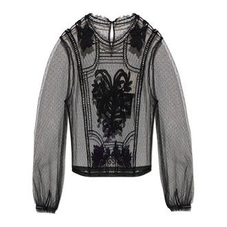 AllSaints Donna, Camicette, Nero, XS, new