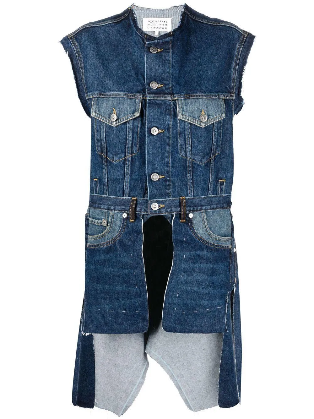 Huixin Gilet da Uomo Gilet di Jeans Senza Maniche Outdoor Gilet di