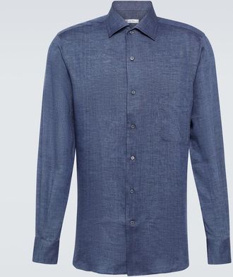 Loro Piana Andre linen shirt