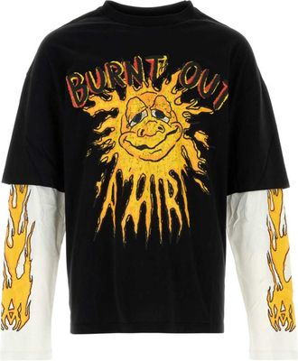 Amiri Black Crew Neck T-Shirt