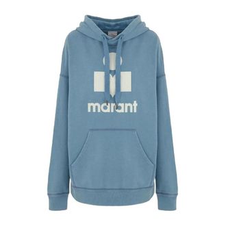 Isabel Marant Hoodies & sweatvesten, Heren, Blauw, M, Katoen, Miley Hoodie