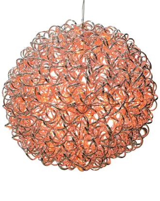 Vickerman 15Ft Spiral Led Aluminum Ball 180 Lights With Ul Transformer