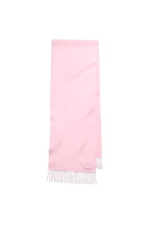 Canada Goose Wool Cashmere Blend Fringe Scarf