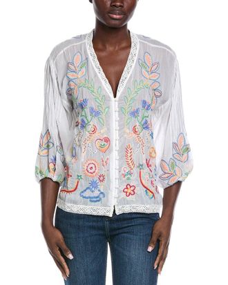 Johnny Was Luna Shirt