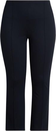 Lyss&eacute; ntials Elysse Stretch Ponte Ankle Pants in Midnight at Nordstrom, Size 2X