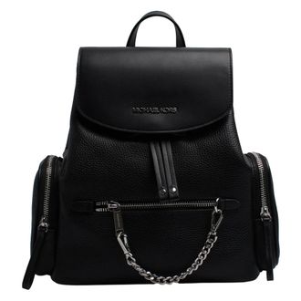 Michael Kors Pebbled Leather Backpack - female - Michael Kors - Backpacks - Black - ONE SIZE - Bags