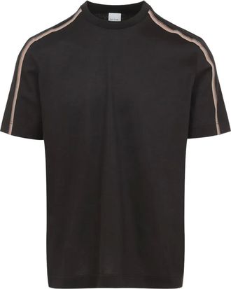 Paul Smith T-shirt con dettaglio a righe - Nero