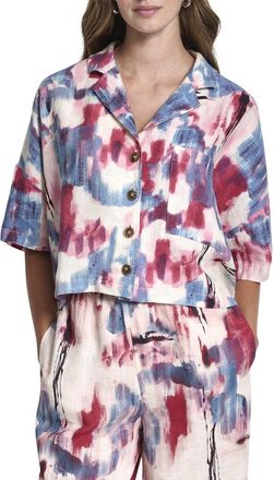 DKNY Dkny Buttoned Linen Shirt