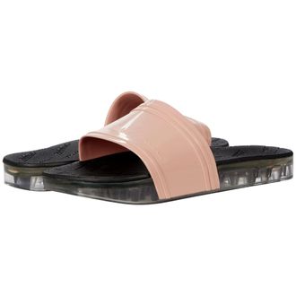 Melissa Slide + Rider AD Pink / Black / Clear 32434-53429 Womens