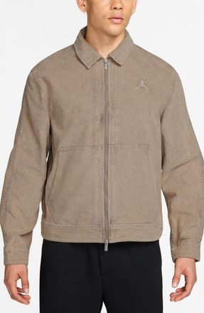 Nike Jordan MJ Flight Club Corduroy Chore Jacket in Khaki/Khaki at Nordstrom, Size Xx-Large