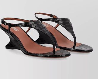 PARIS TEXAS leather nina heeled mules