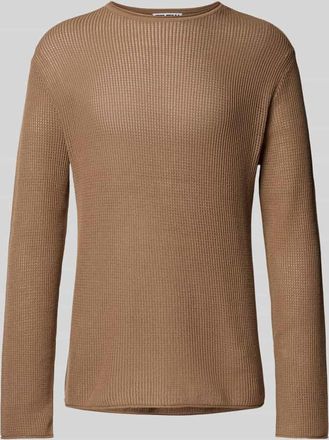 Review Strickpullover mit Rundhalsausschnitt in Mud, Gr&ouml;&szlig;e L