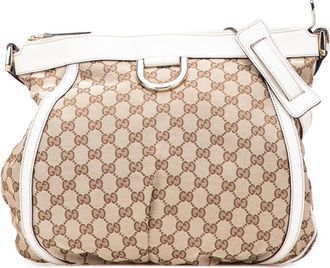 Gucci Pre-owned Gucci GG Canvas Abbey D Ring Crossbody Ladies 204940 467891