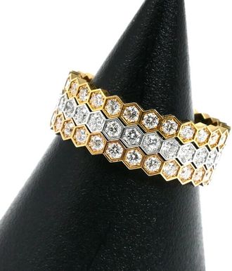 Chaumet Yellow Gold (18K) Pink Gold (18K) White Gold (18K) Band Ring (Pre-Owned)