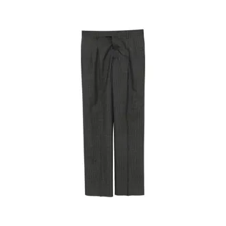 Lardini Pinstripe Pleated-design Trousers