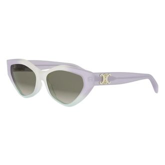 Celine Celine - Triomphe Zonnebril - unisex - Accessoires - Grijs - Maat: 56 MM