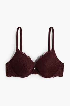 H&M Push-up-BH aus Spitze - Red