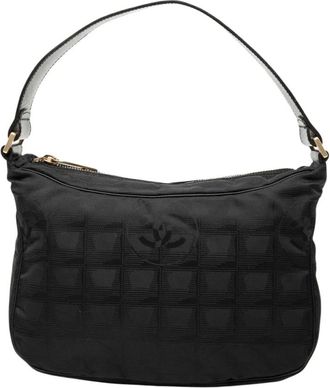 Chanel Pre-owned Shoulder Bags, female, Black, Size: ONE SIZE Pre-owned Fabric Handbag
