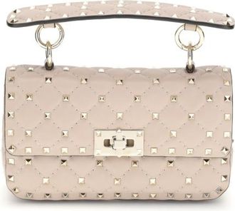 Valentino Garavani Small Leather Rockstud Spike Handbag