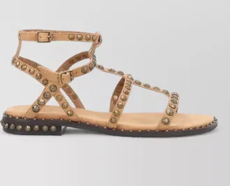 Ash leather sandals