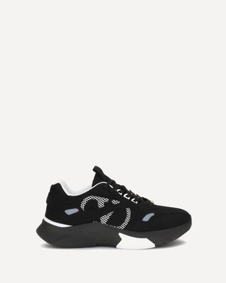 Valentino Garavani Demivee mesh and suede Sneakers Male 41.5