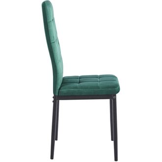 Regalos Miguel Packs Sillas Comedor - Pack 4 Sillas Lan Terciopelo - Verde