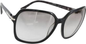 Prada Pre-owned Accessories, female, Black, Size: ONE SIZE Pre-owned Vintage Sunglasses