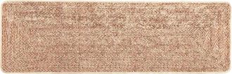 vidaXL Pasillo De Alfombra Marsa Marr&oacute;n 100 X 300 Cm Poli&eacute;ster Y Pvc Vidaxl