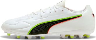 Puma King 20 Match MG Football Boots UK 10.5 White