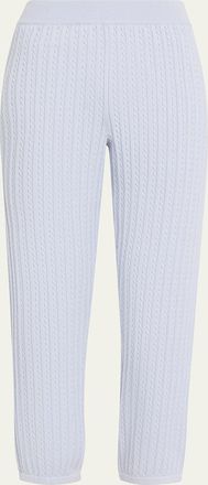 SIMKHAI Tillie Cashmere-Cotton Travel Pants