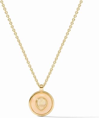 Julie Vos Womens Carnaby Delicate Necklace In Ivory