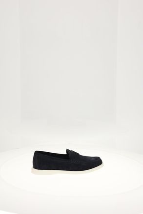 Dior Mens Loafers Granville Suede Blue