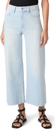 Paige Anessa Raw Hem Ankle Wide Leg Jeans in Motif at Nordstrom, Size 29