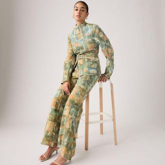 Levi's Carina Flared Jeans - Womens - 27 - Blue