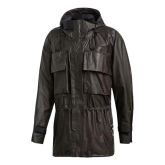 adidas Y-3 Gore Tex Hooded Utility Jacket Gray Ash DY7335