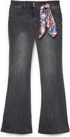 Fiorella Rubino Donna, Jeans, Grigio, 4Xl, new