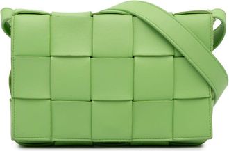 Bottega Veneta Pre-owned Bottega Veneta Nappa Intrecciato Cassette Crossbody Unisex B09365106H