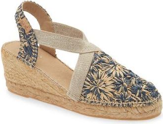 Toni Pons Terra Wedge Sandal in Mari at Nordstrom, Size 7-7.5Us